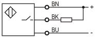 抗干擾230℃M18耐高溫接近開關(guān)KJT-J18GW