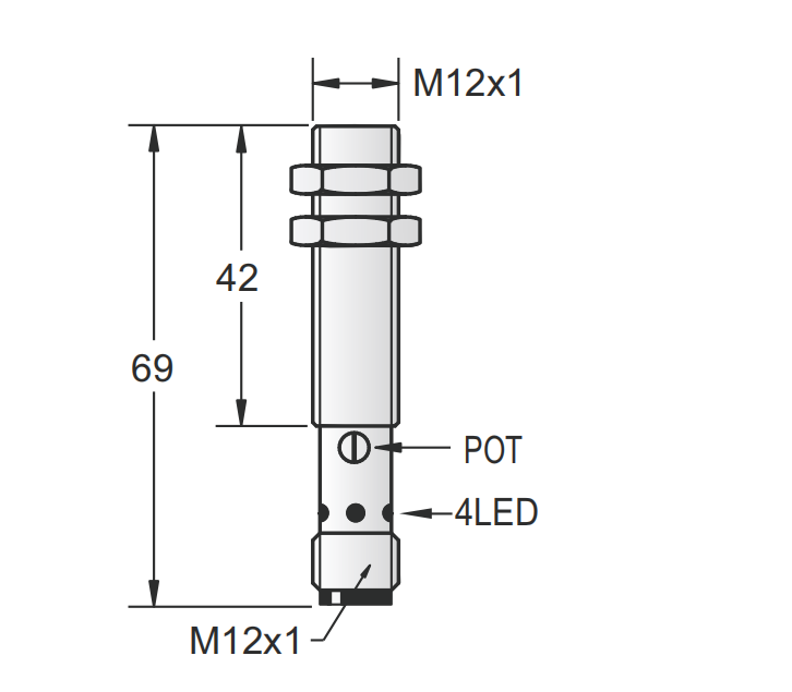 凱基特 電感式耐高溫接近開關(guān) 傳感器KT512-D04NA-D3230  